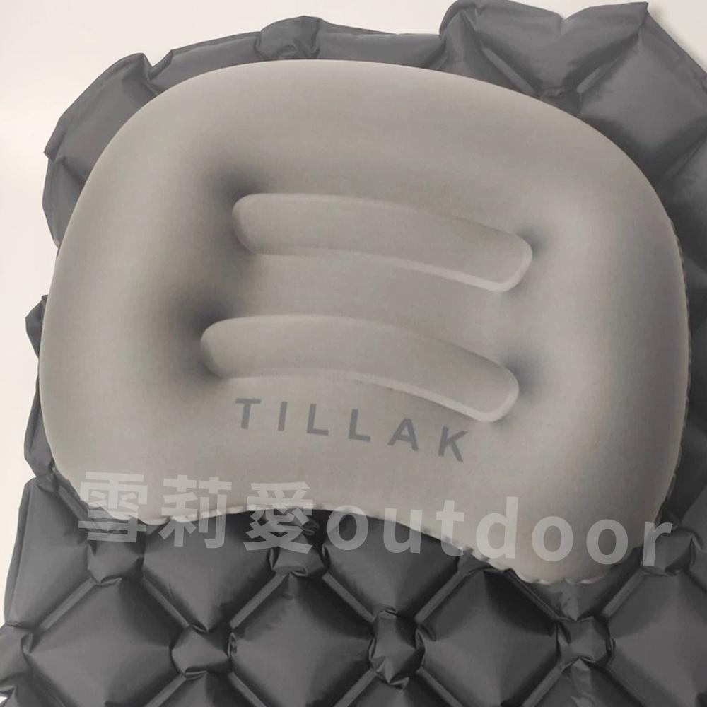 【限時購】TILLAK充氣枕頭 露營枕頭 輕量化充氣枕 旅行枕 TPU充氣枕 午睡枕 靠腰枕-細節圖10