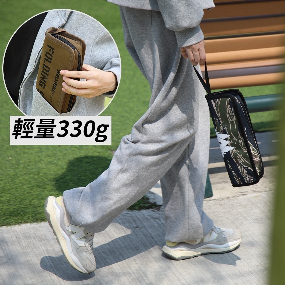 【7-ELEVEN 門市團購】口袋椅兩件組 優惠價 馬扎 露營椅 椅凳 折疊椅 小椅子 童軍椅 330g-細節圖9