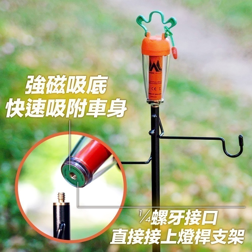 日本熱銷🌟【WELLHIKE 蘿蔔燈】露營燈 一年保固 戶外燈 蘿蔔燈 LED燈 氣氛燈 擺攤燈 夜市燈 工作燈-細節圖8