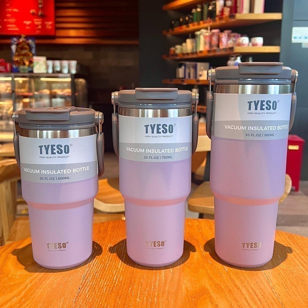 【TYESO官方售🌟 贈狗杯貼🐶】TYESO 隨行杯 TYESO保溫杯 手搖杯 泰碩保溫杯 保溫杯 冰霸杯 環保杯-規格圖10