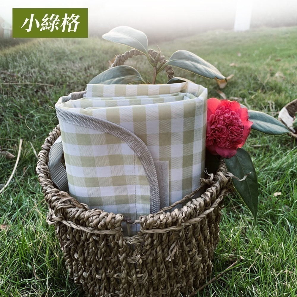 【限時購】無印風野餐墊 200X200cm 頂級加厚防水野餐墊 野餐地墊 防水野餐墊 加厚野餐墊-細節圖7