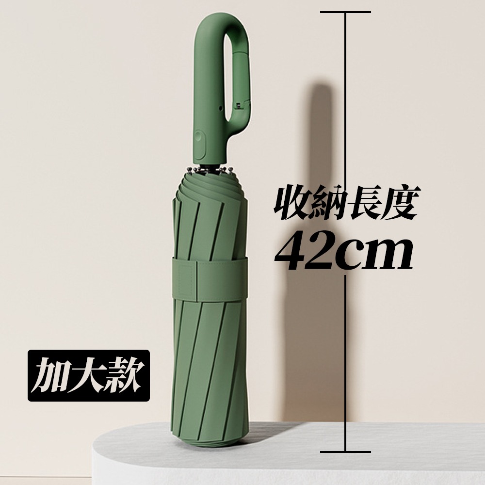 【森林綠】加大125cm/20骨/贈傘套