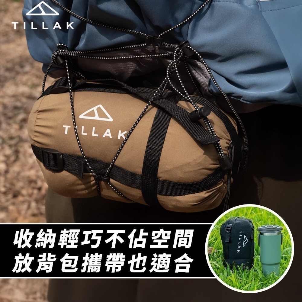 【限時購】TILLAK超輕量睡袋 輕量睡袋 極輕小 露營睡袋 信封睡袋 旅行睡袋 登山睡袋-細節圖4