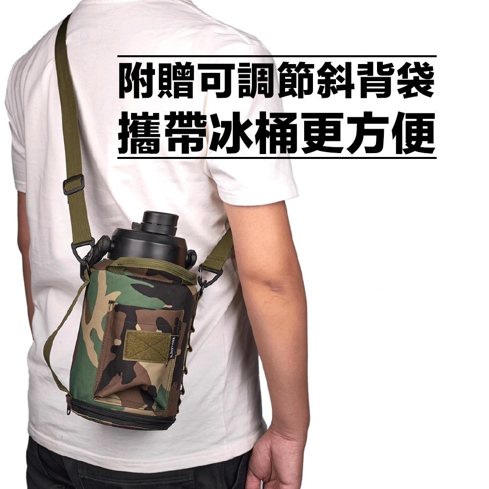 24小時極限保冰 2L保冰桶 保溫壺 露營桶 保冰水壺 保溫桶 保冰壺 冰塊桶 不銹鋼水壺 送冰夾-細節圖11