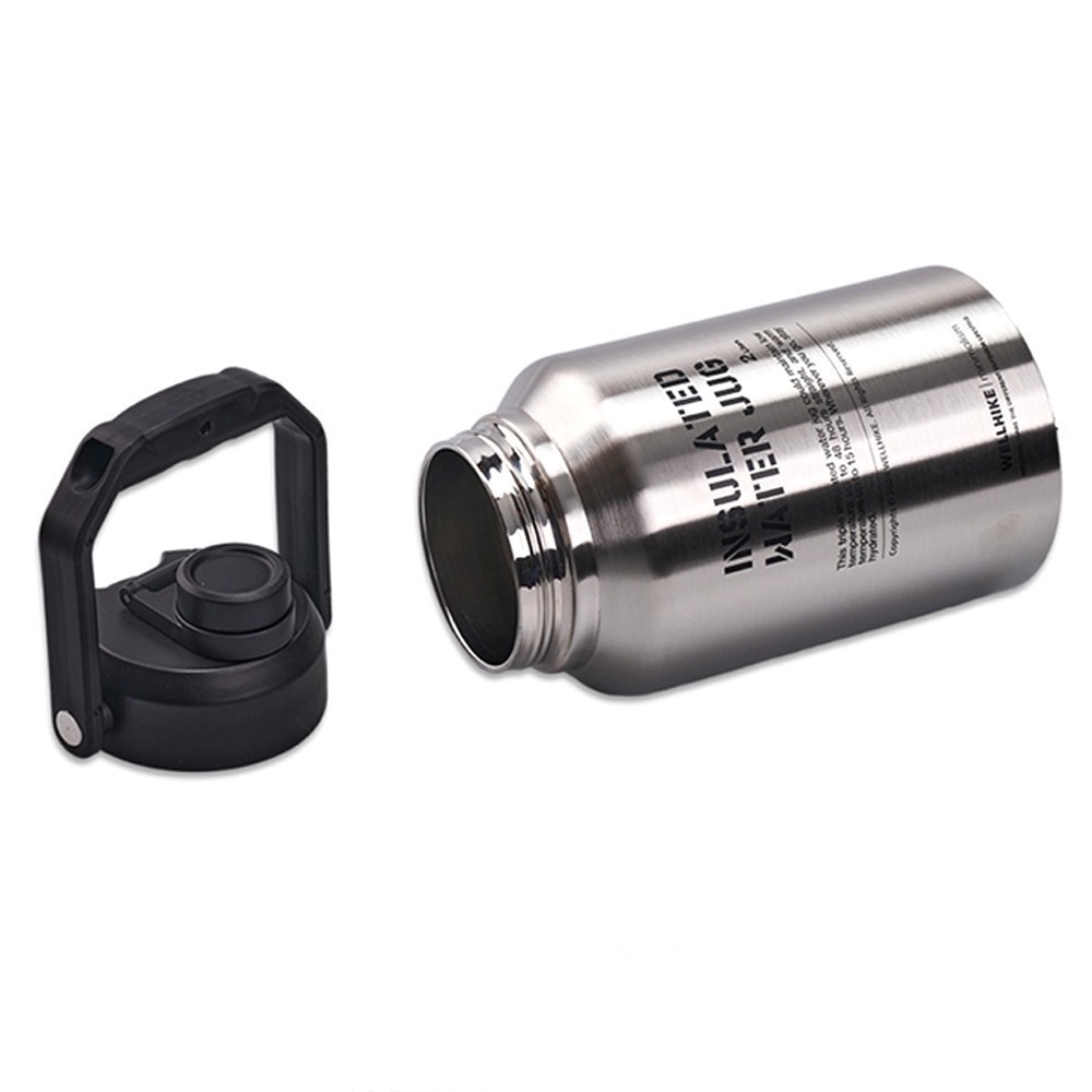 24小時極限保冰 2L保冰桶 保溫壺 露營桶 保冰水壺 保溫桶 保冰壺 冰塊桶 不銹鋼水壺 送冰夾-規格圖11