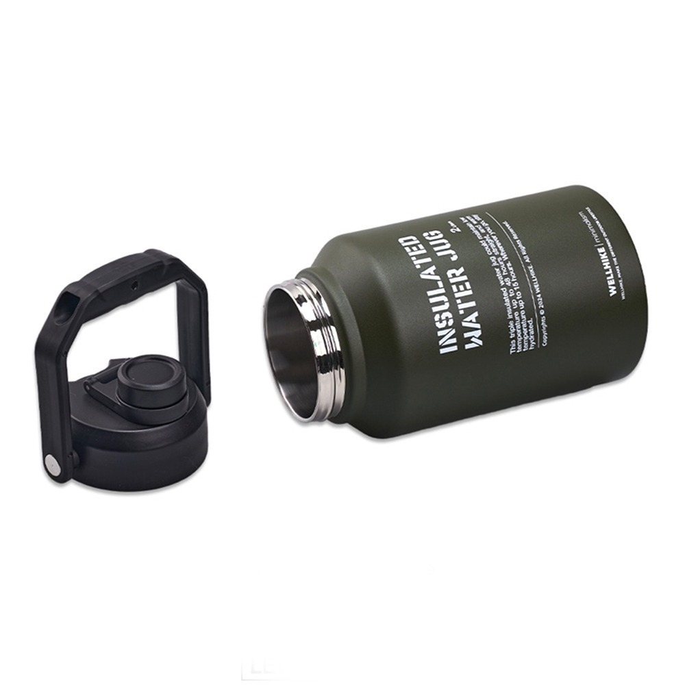 24小時極限保冰 2L保冰桶 保溫壺 露營桶 保冰水壺 保溫桶 保冰壺 冰塊桶 不銹鋼水壺 送冰夾-規格圖11