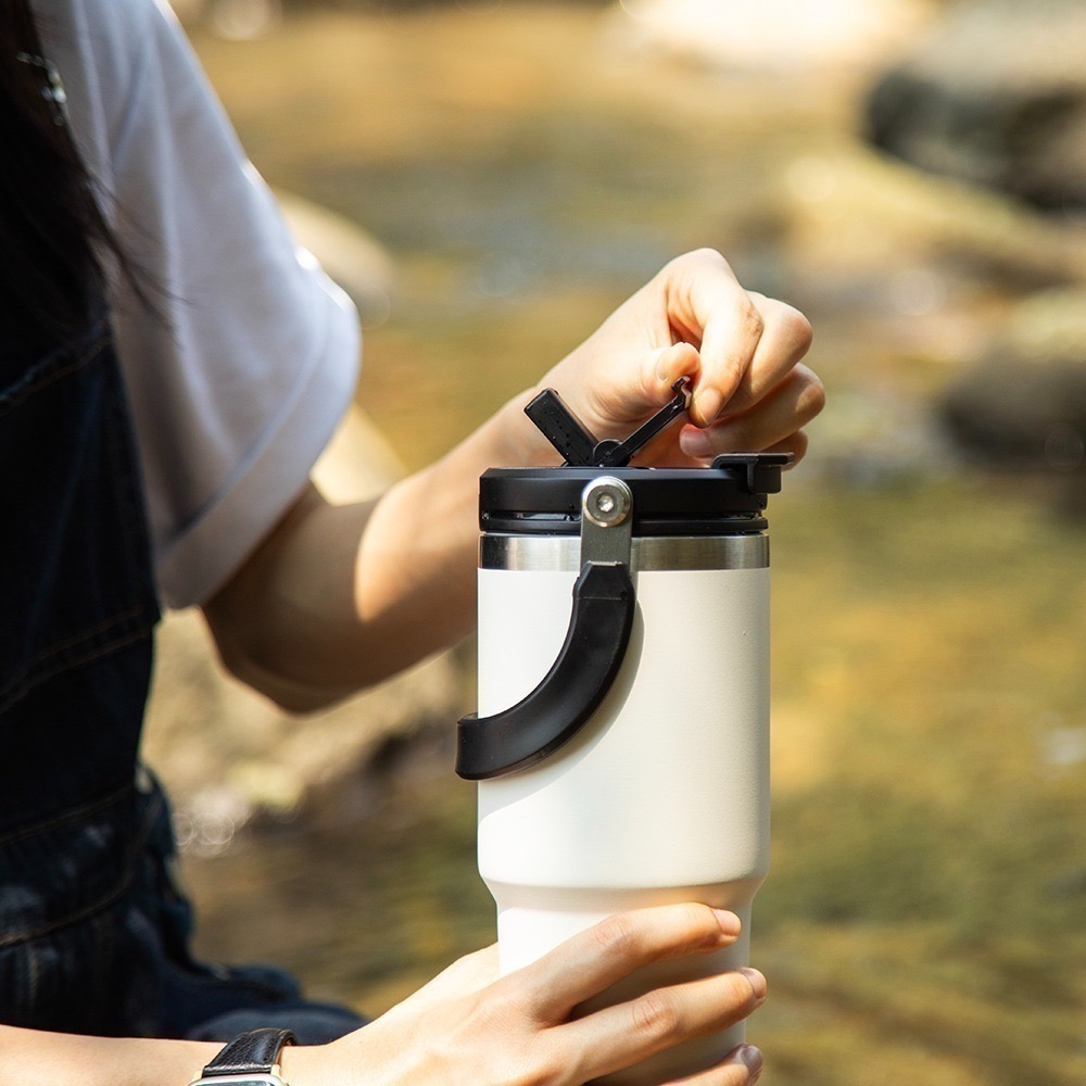 【7-ELEVEN門市團購】手提冰霸杯 保溫保冰杯 保溫杯 隨行杯 手提環保杯 飲料杯 咖啡杯 304不鏽鋼 雙層真空-細節圖9