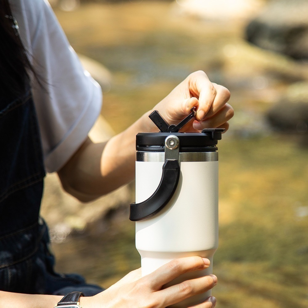 【7-ELEVEN門市團購】手提冰霸杯 保溫保冰杯 保溫杯 隨行杯 手提環保杯 飲料杯 咖啡杯 304不鏽鋼 雙層真空-細節圖9