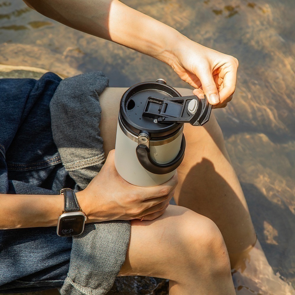 【7-ELEVEN門市團購】保溫保冰杯 保溫保冰杯 保溫杯 隨行杯 手提環保杯 飲料杯 咖啡杯 304不鏽鋼 雙層真空-細節圖8