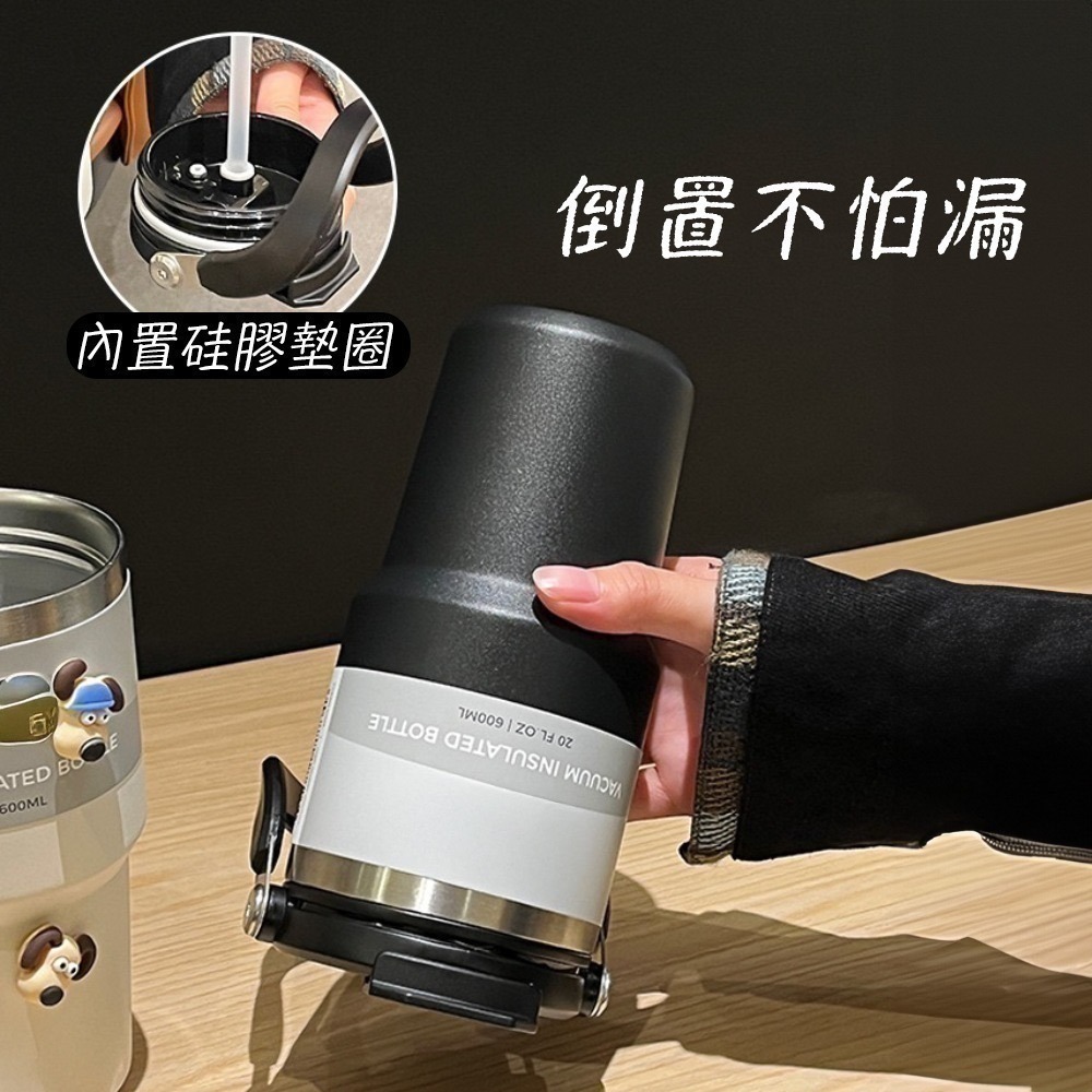 【限時購】保溫保冰杯 保溫保冰杯 保溫杯 隨行杯 手提環保杯 飲料杯 咖啡杯 304不鏽鋼 雙層真空-細節圖7