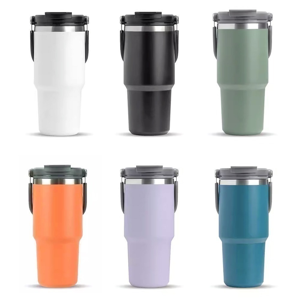 【限時購】保溫保冰杯 保溫保冰杯 保溫杯 隨行杯 手提環保杯 飲料杯 咖啡杯 304不鏽鋼 雙層真空-細節圖11