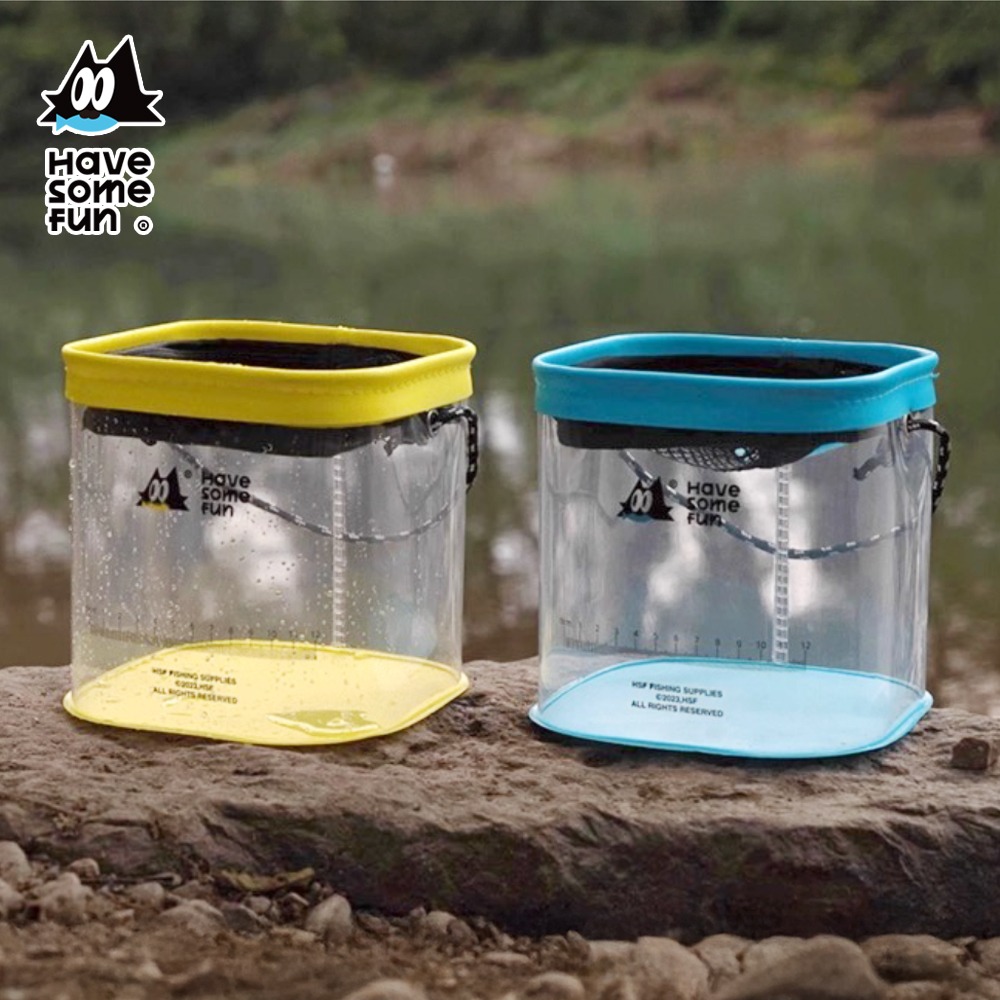 折疊水桶 樂貓釣HSF 活餌桶 釣魚水桶 活魚桶 取水桶 釣魚桶 打水桶 觀魚桶 取水袋 釣魚 小物釣 釣魚-細節圖2