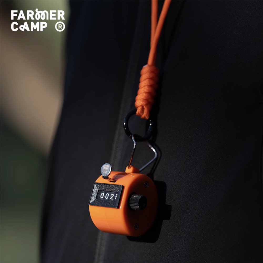 計數器 計次器 手指計數器 手動計數器 計蝦計魚 機械計數器 釣魚計數器 釣魚 Farmer Camp-細節圖2