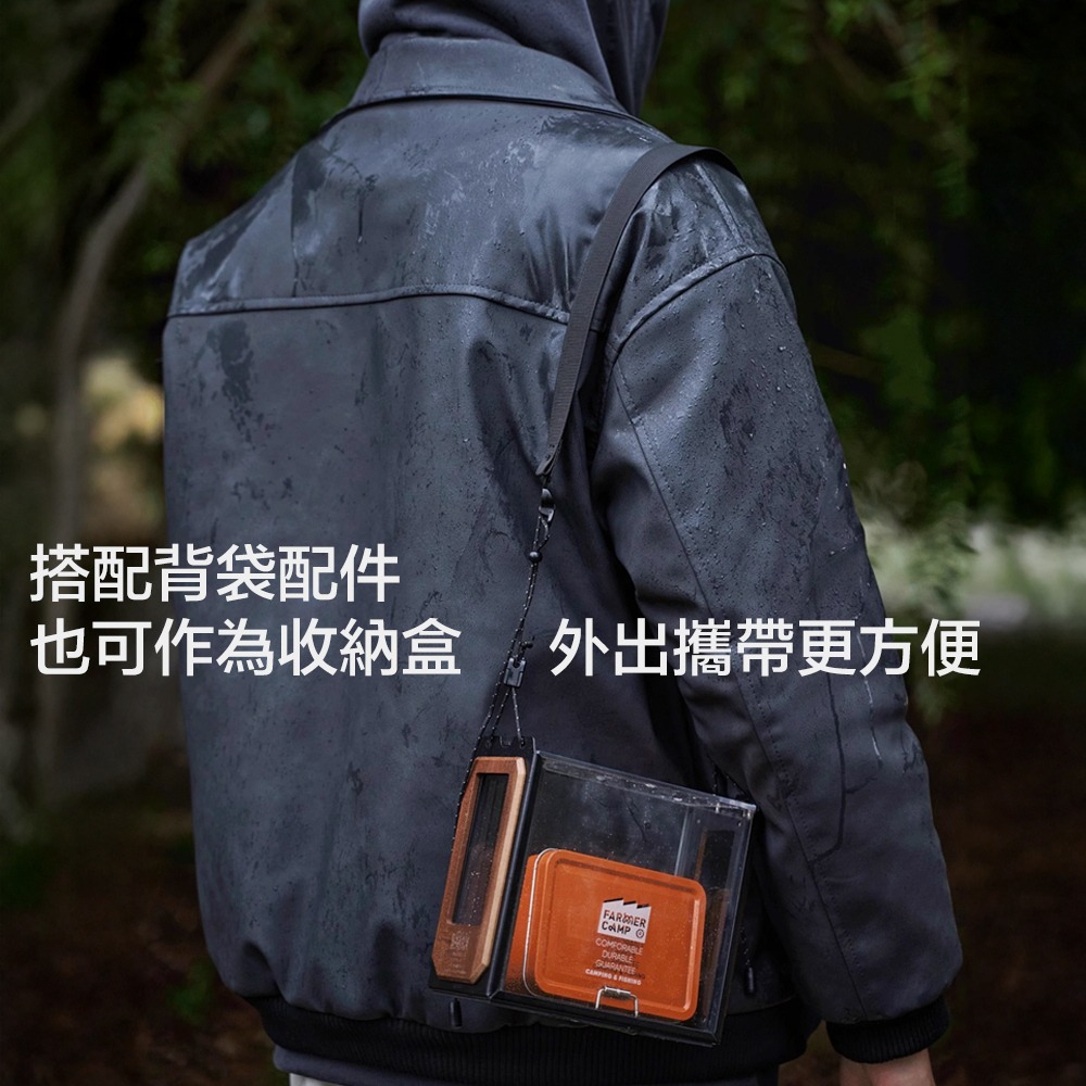 觀魚盒 透明盒 壓克力盒 觀魚器 釣魚盒 小物釣 微物釣 釣魚裝備 釣魚 Farmer Camp-細節圖5