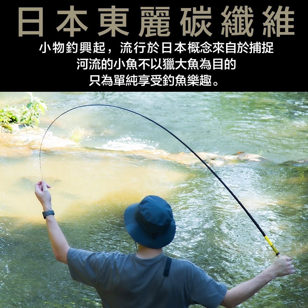 【7-ELEVEN 門市團購】樂貓釣HSF 小物釣竿1.8m 小物釣 手竿 蝦竿 溪釣竿 (激勵案專屬賣場)-細節圖5