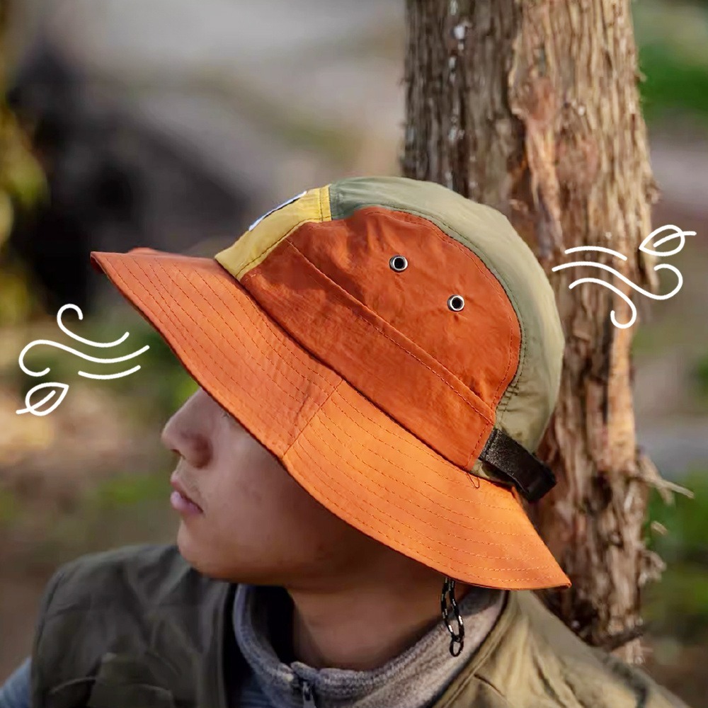 漁夫帽 遮陽帽 釣魚帽 奔尼帽 小物釣 防曬帽 登山帽 速乾帽 UPF50+防曬-細節圖6