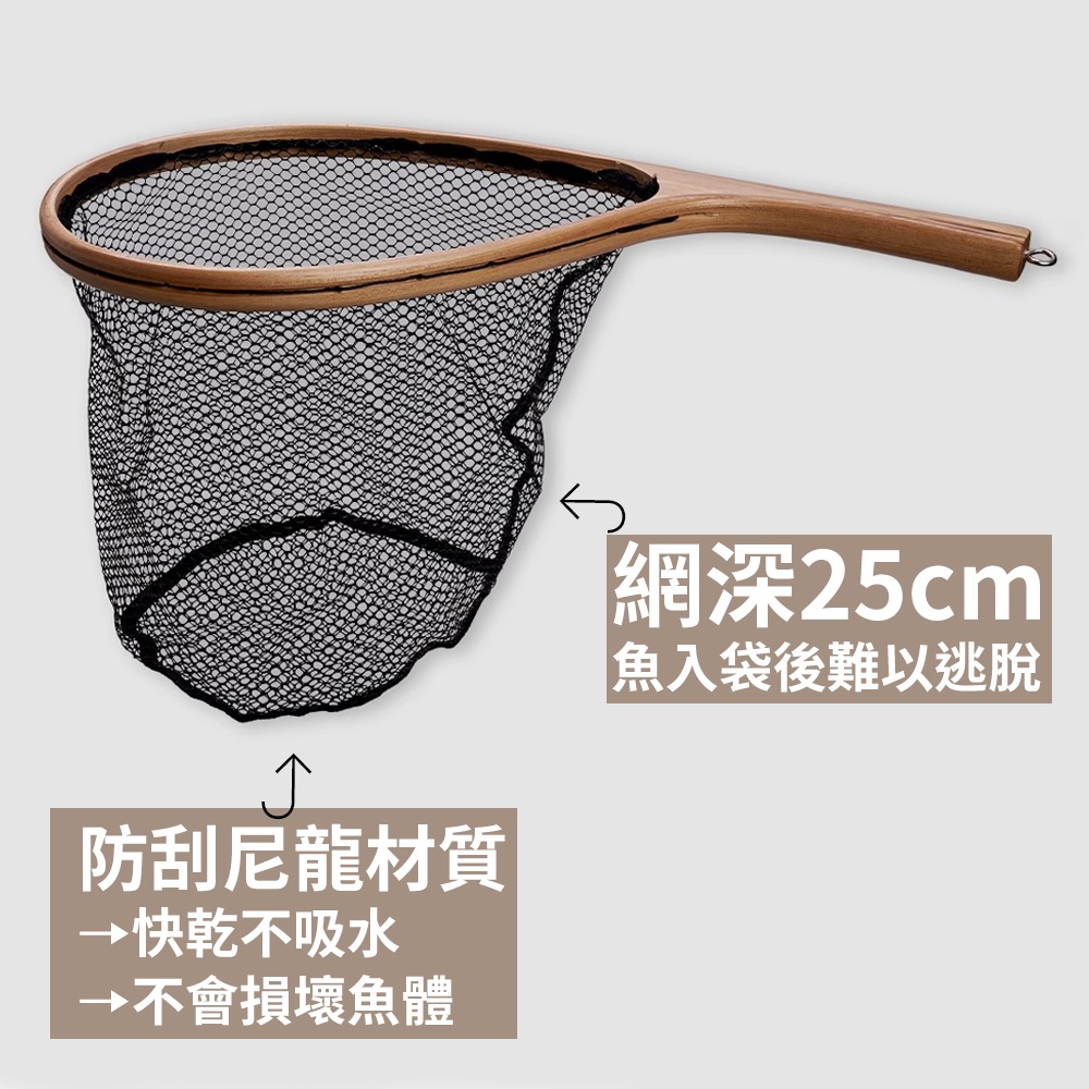撈網 抄網 撈魚網 漁網 釣魚撈網 溪流撈網 溪釣魚網 路亞撈網 小物釣 捕魚網 FarmerCamp-細節圖3