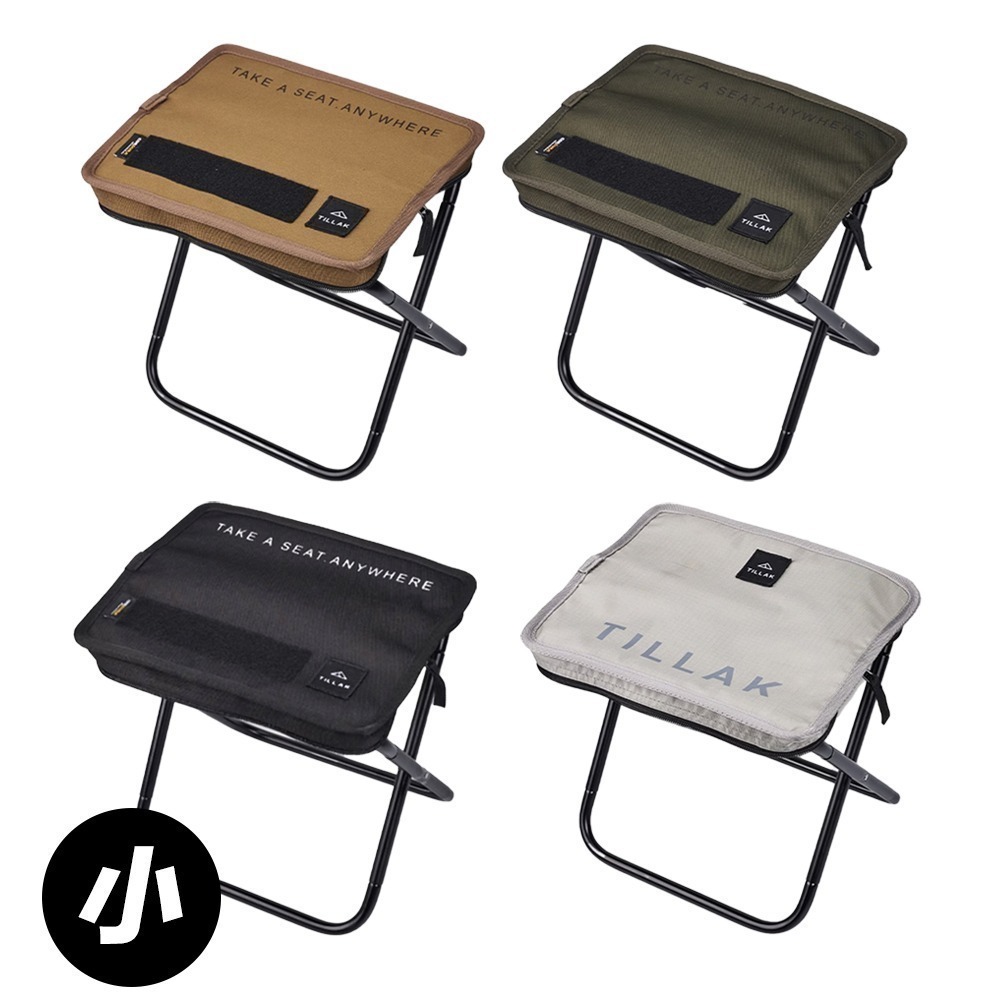 【7-ELEVEN 門市團購】TILLAK口袋椅 2025最新款 折疊椅 露營椅 排隊椅 折疊椅 戰術椅 小椅子 童軍椅-規格圖10