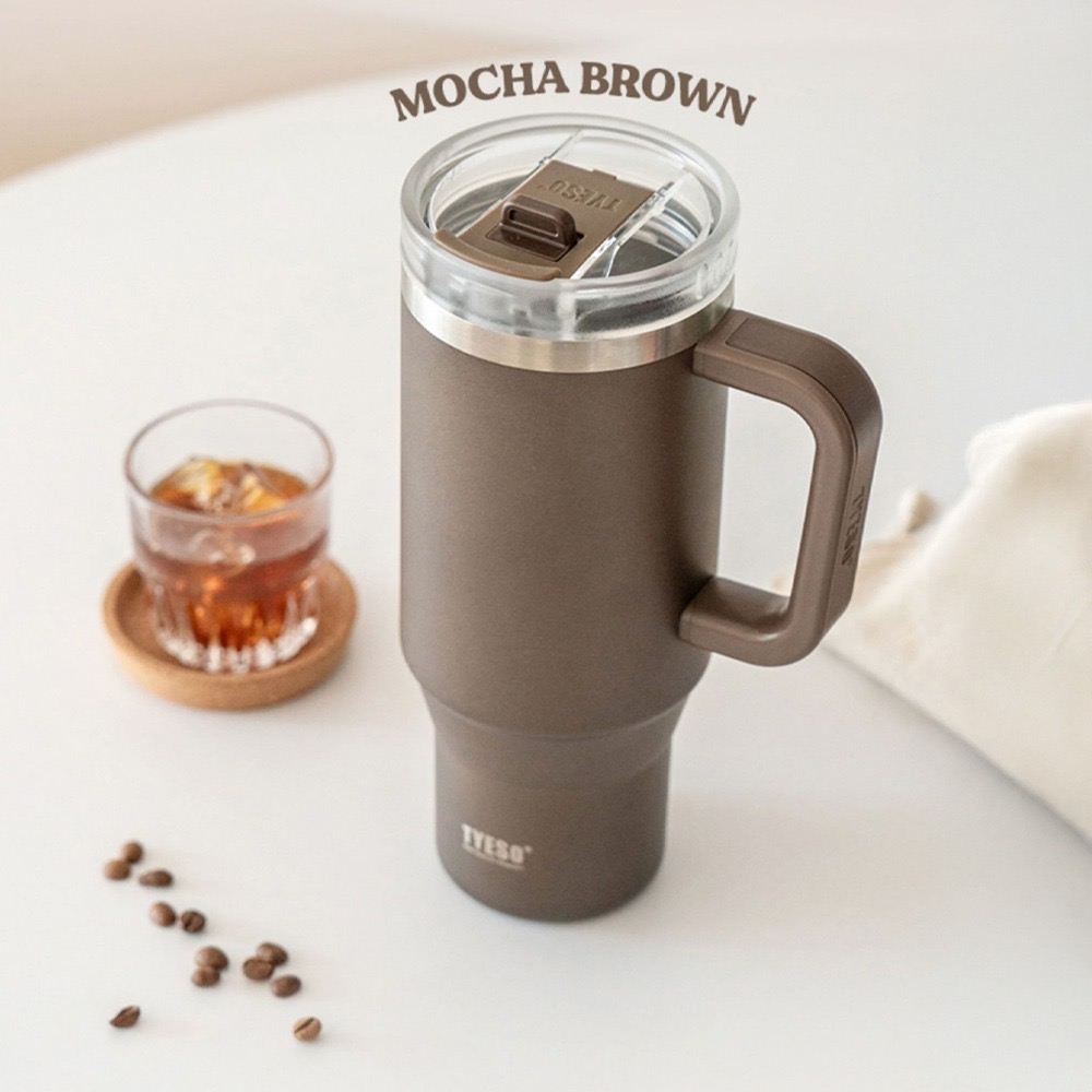 【7-ELEVEN門市團購】TYESO手把冰霸杯900ml 保溫杯 隨行杯 環保杯 飲料杯 咖啡杯 Tyeso 泰碩杯-細節圖2