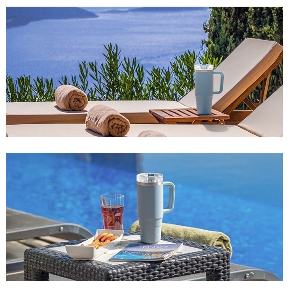 TYESO手把冰霸杯900ml 保溫杯 隨行杯 環保杯 飲料杯 咖啡杯 Tyeso 泰碩杯-細節圖8