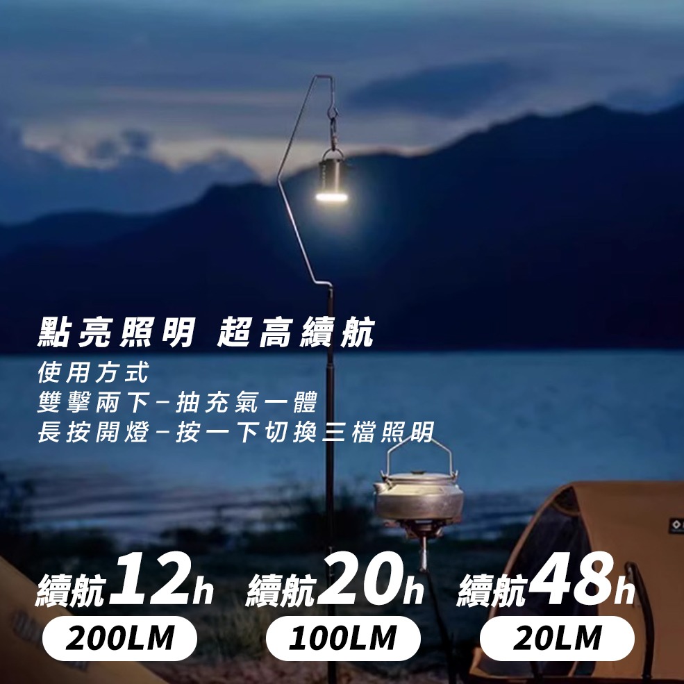 FLEXTAIL 露營燈幫浦真空袋套組 真空抽氣套裝 充氣泵 真空壓縮袋-細節圖8