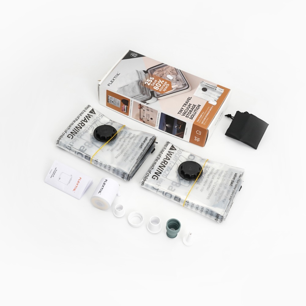 FLEXTAIL 露營燈幫浦真空袋套組