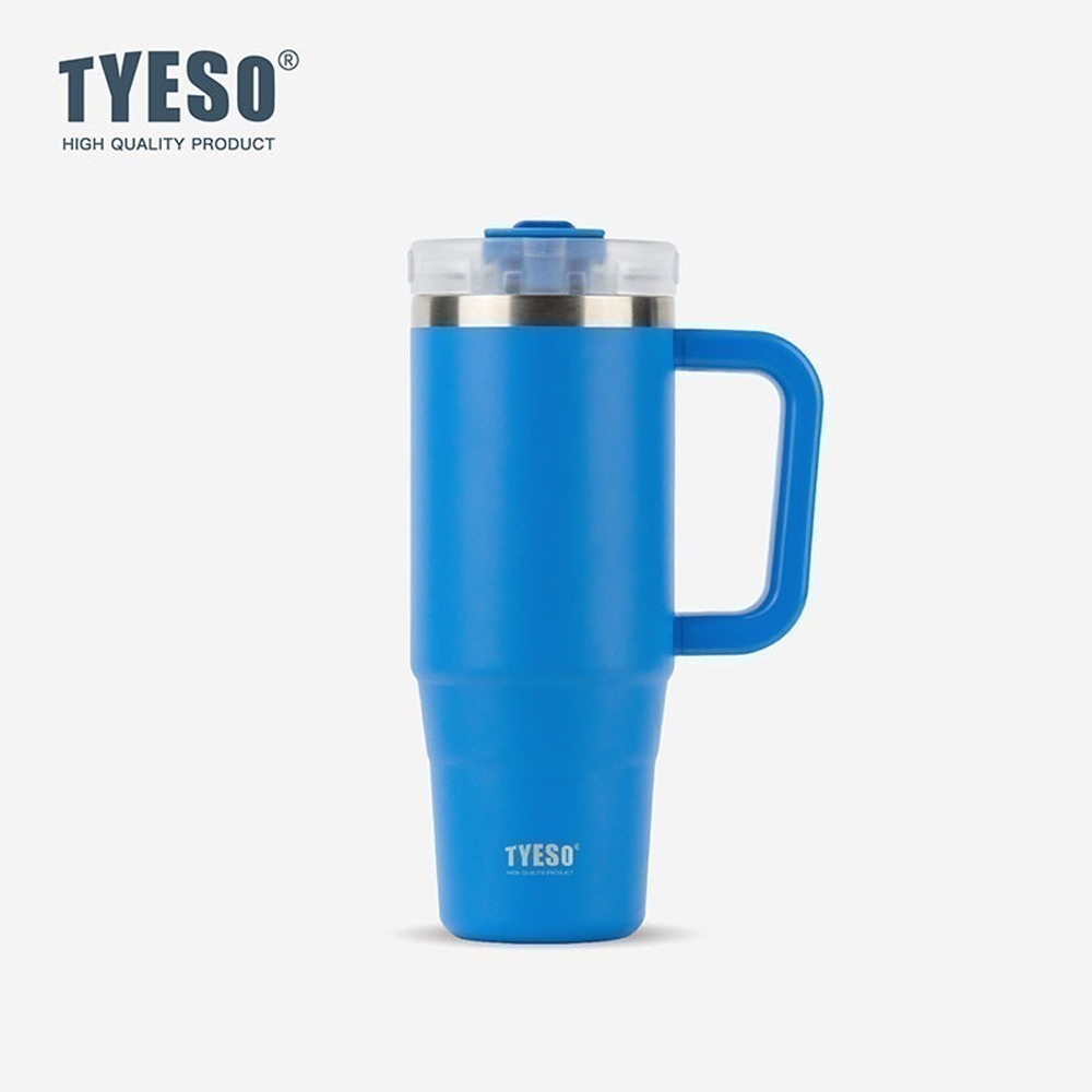 【限時購】TYESO手把冰霸杯900ml 兩件組(一件無接單，請下單2件含以上) 14色-規格圖11