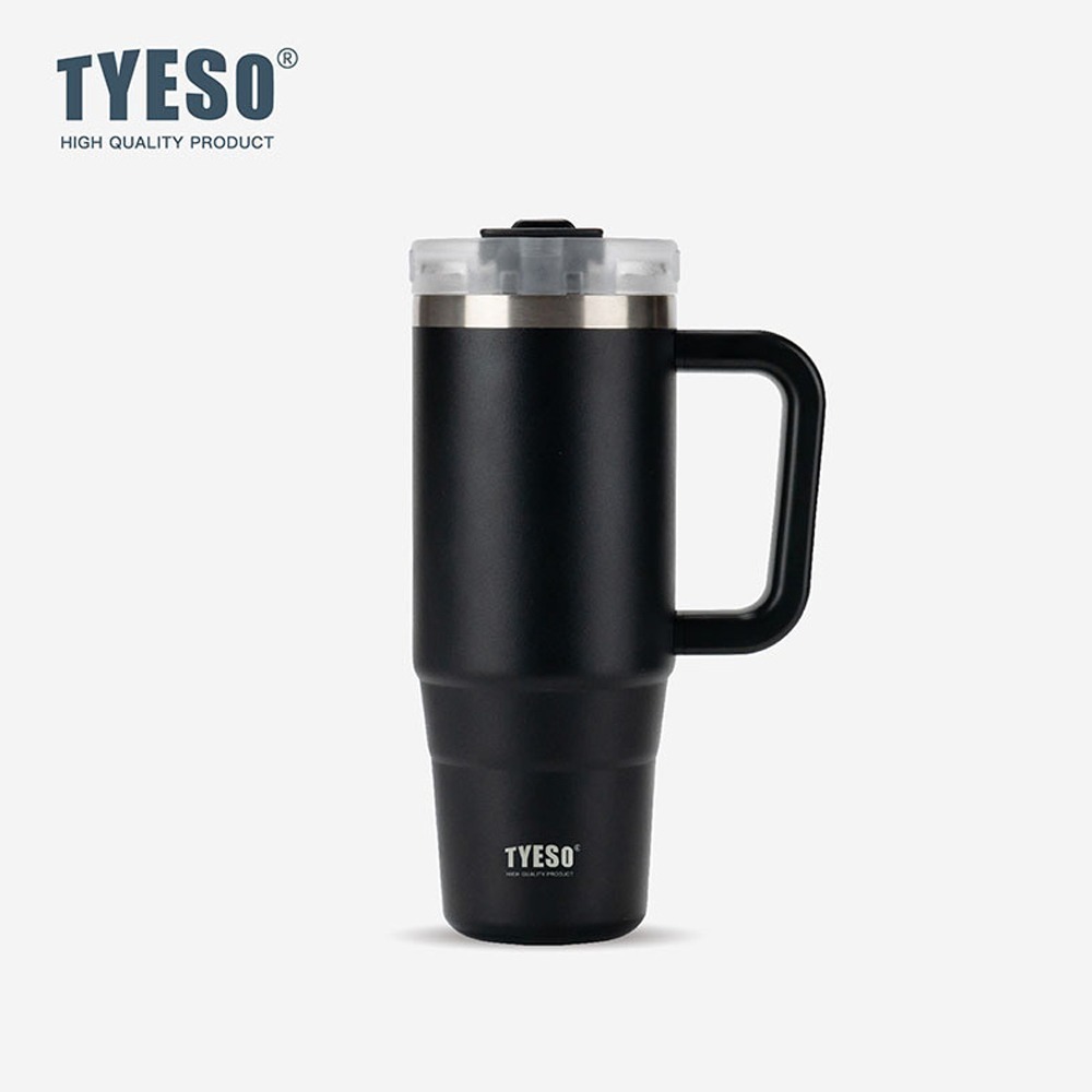 【限時購】TYESO手把冰霸杯900ml 兩件組(一件無接單，請下單2件含以上) 14色-規格圖11