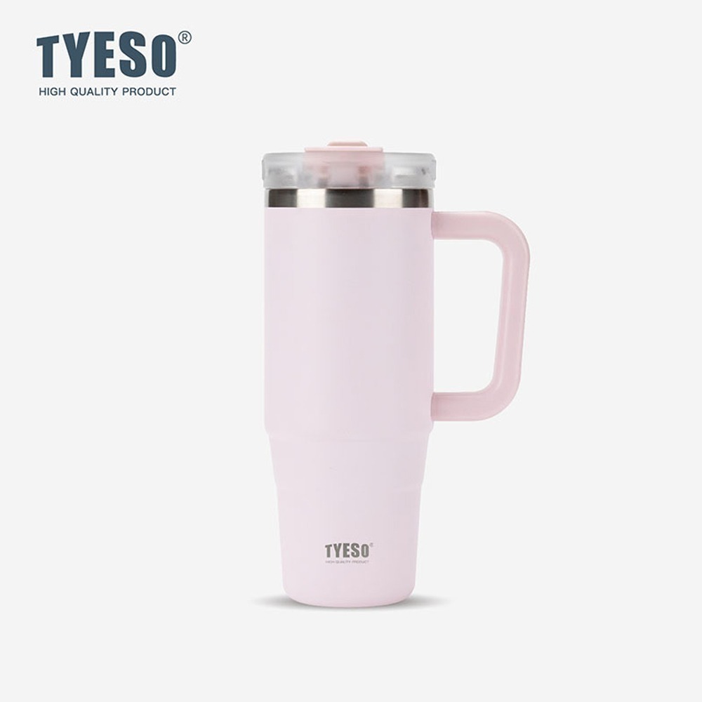 【限時購】TYESO手把冰霸杯900ml 兩件組(一件無接單，請下單2件含以上) 14色-規格圖11
