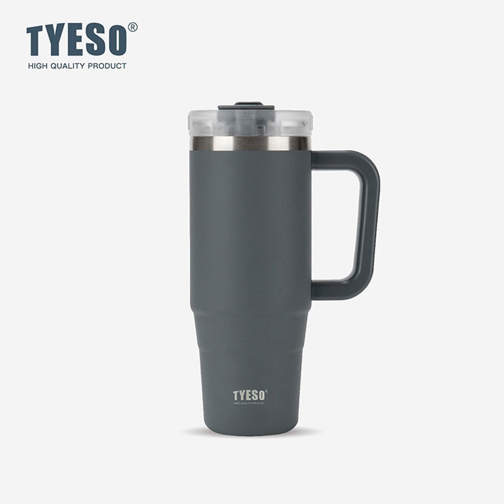 【限時購】TYESO手把冰霸杯900ml 兩件組(一件無接單，請下單2件含以上) 14色-規格圖11