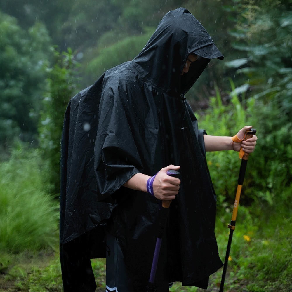 【限時購】斗篷雨衣 釣魚雨衣 連身雨衣 背包雨衣 登山雨衣 斗篷式雨衣 WELLHIKE-細節圖11