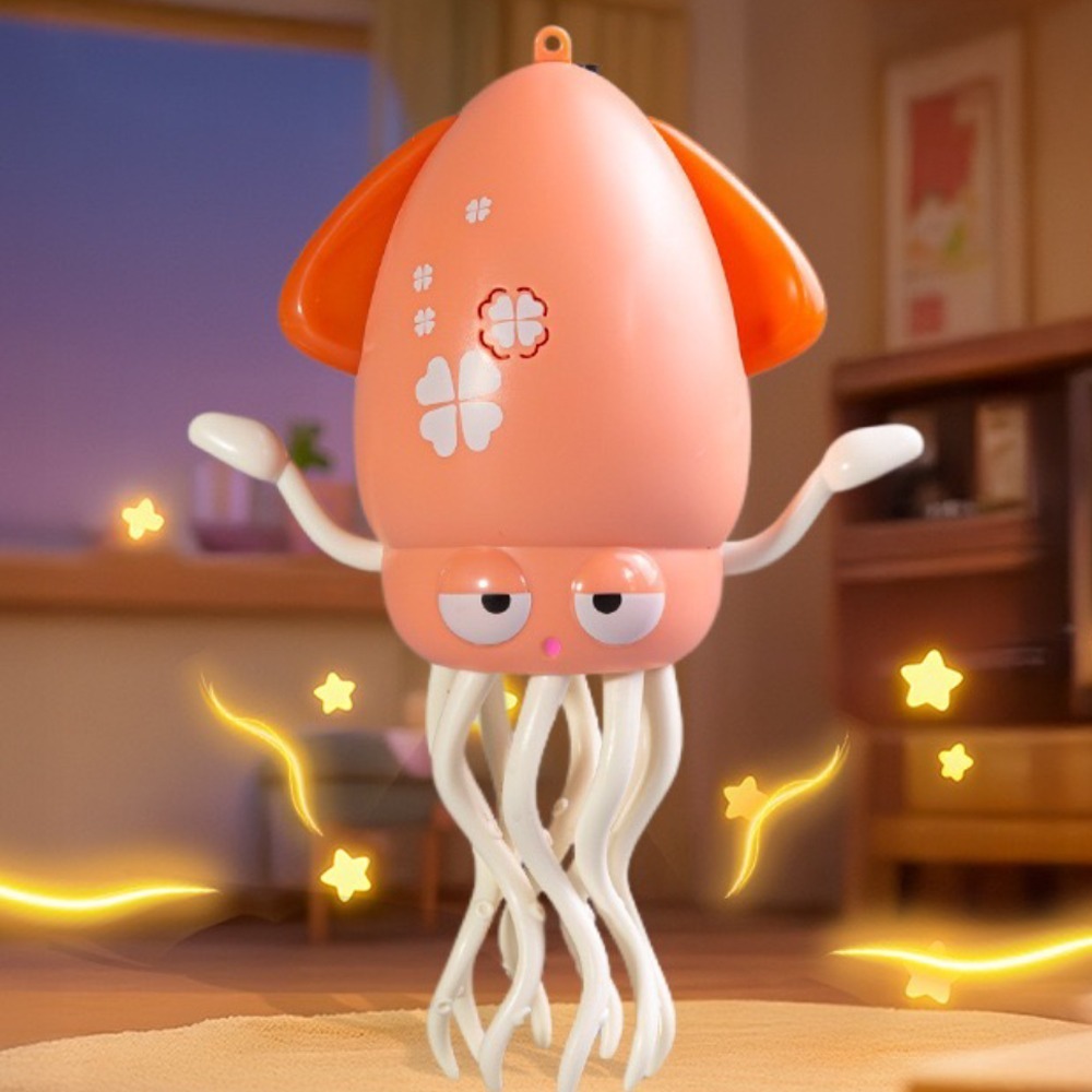 【7-ELEVEN 門市團購】居家/辦公療育小物 魔性跳舞魷魚 (附釣竿)-規格圖10