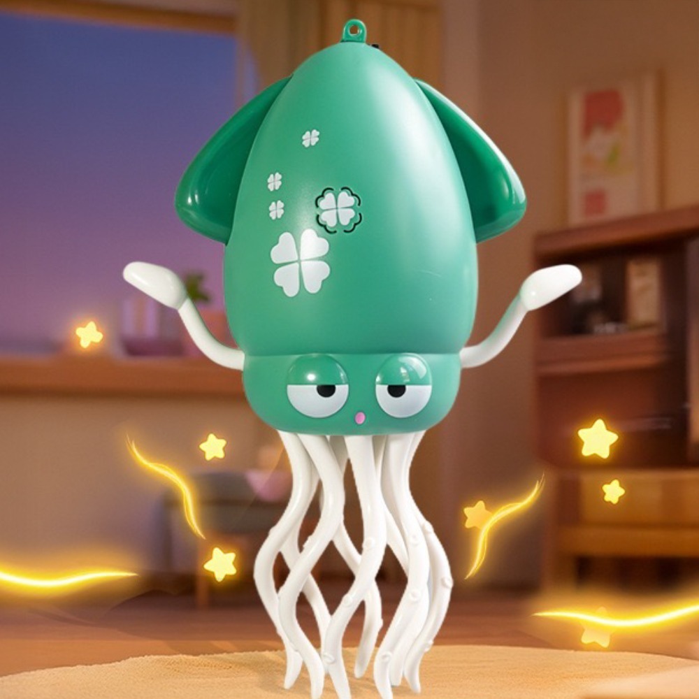 【7-ELEVEN 門市團購】居家/辦公療育小物 魔性跳舞魷魚 (附釣竿)-規格圖10