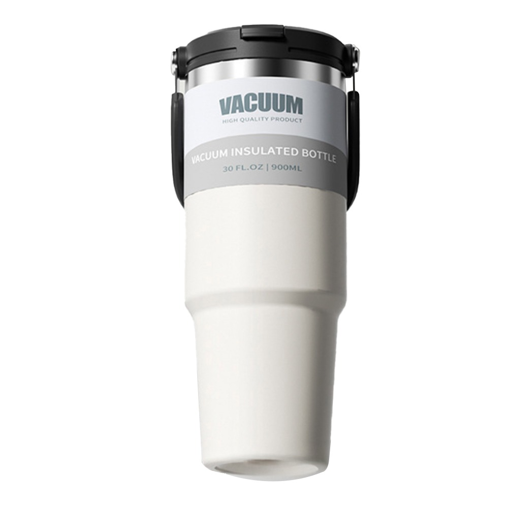 手提冰壩杯900ml【清爽白】