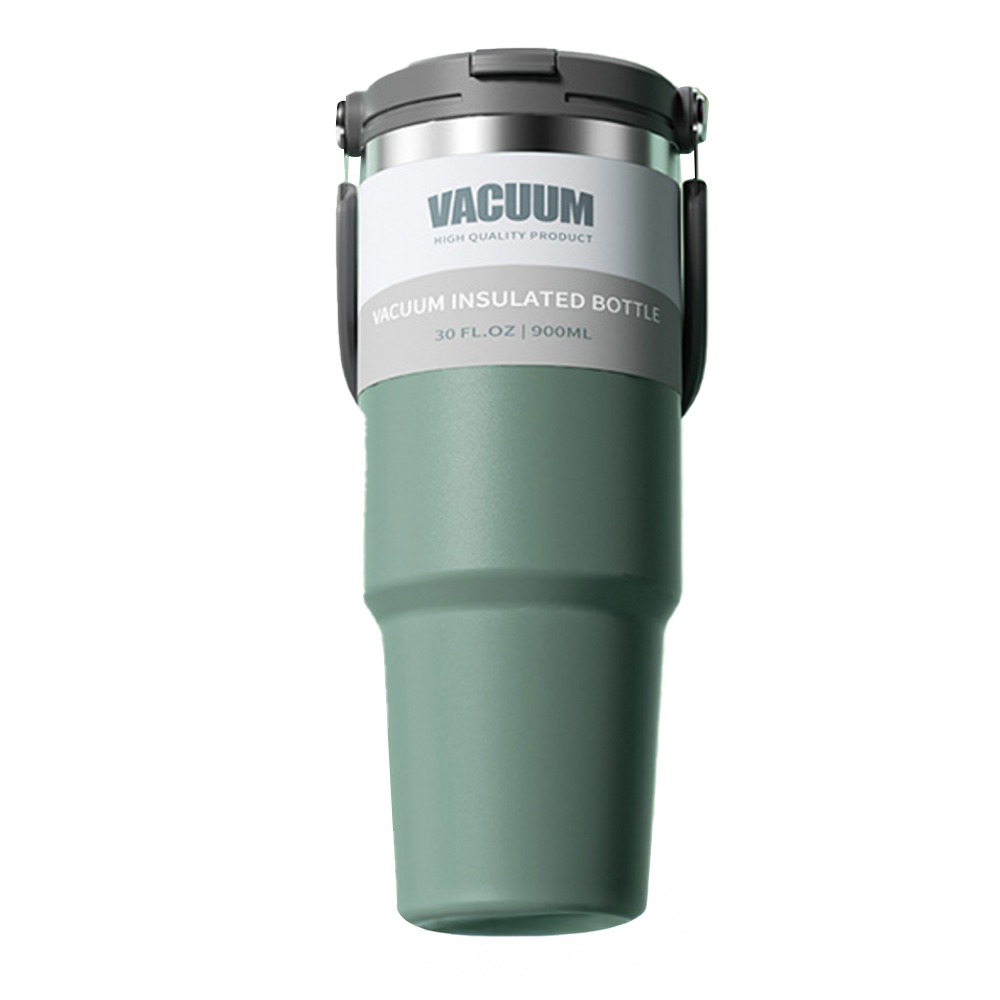 手提冰壩杯900ml【鼠尾草綠】