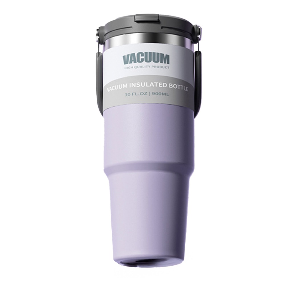 手提冰壩杯900ml【薰衣草紫】