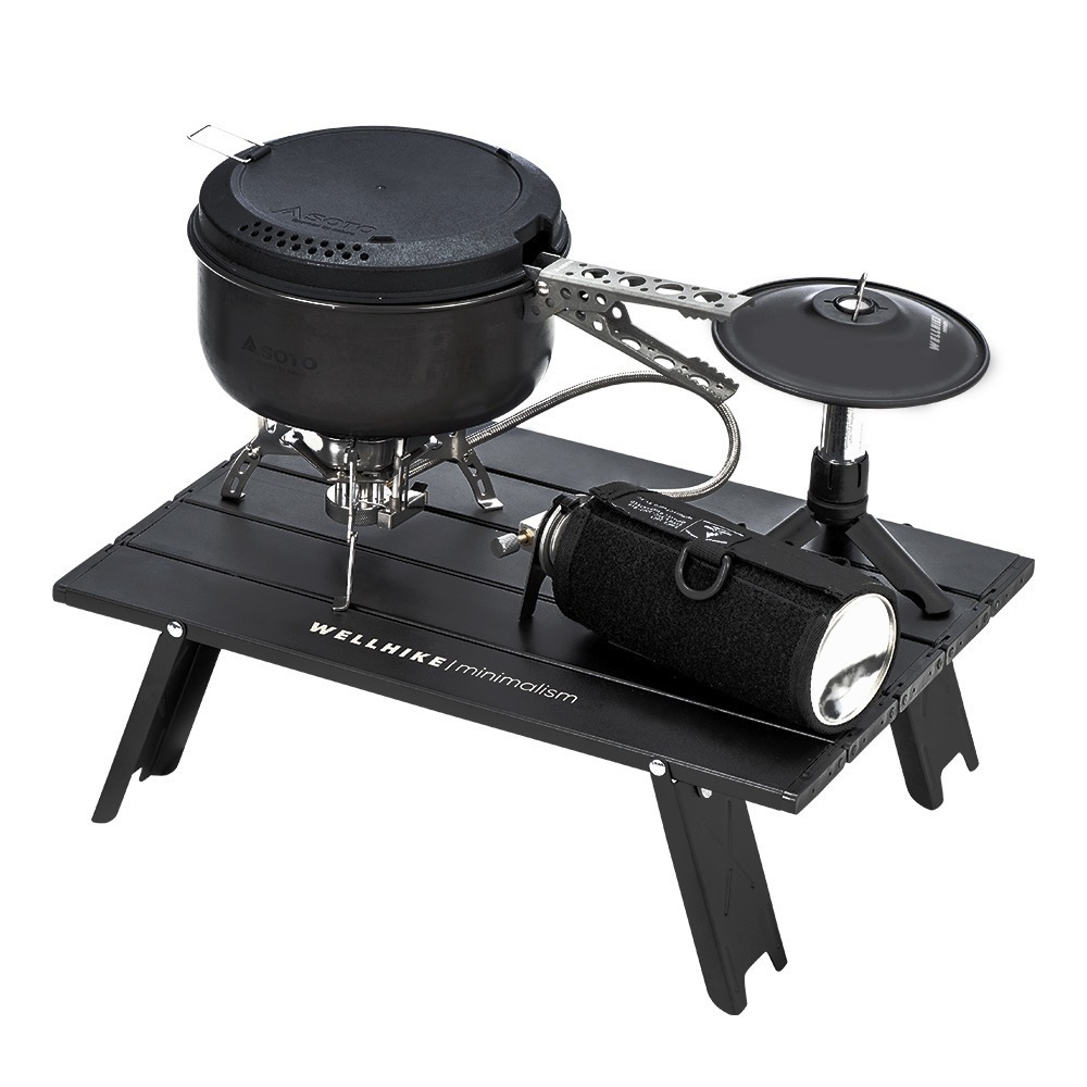 【7-ELEVEN門市團購】免運！WELLHIKE 露營小桌 承重20kg 迷你蛋捲桌 露營蛋捲桌 折疊小桌 野餐桌-細節圖10