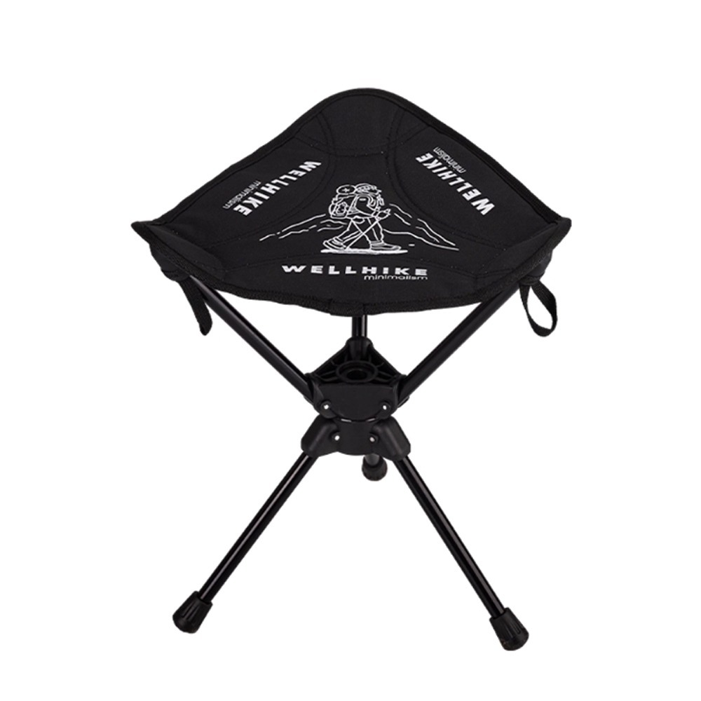 WH三角轉轉椅【黑色登山款】