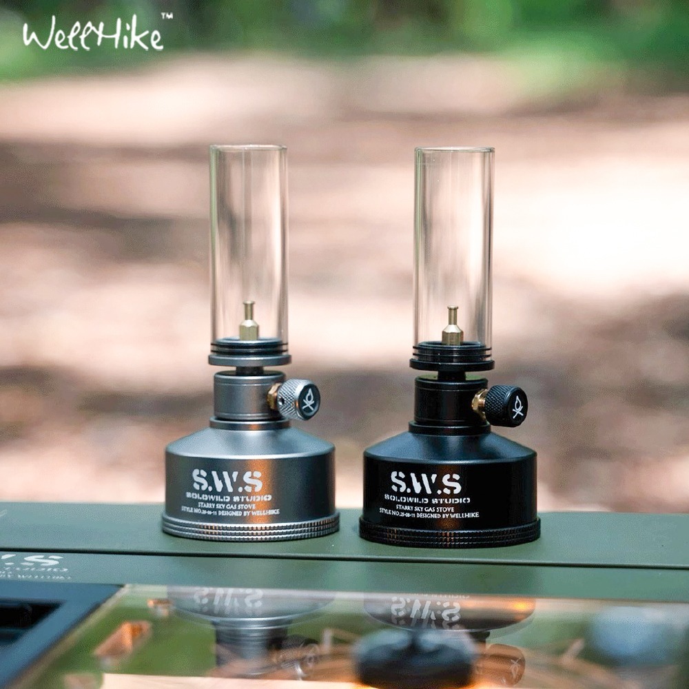 WELLHIKE 燭燈 汽化燈 燃氣燈 氣氛燈 露營燈 燭燈+氣罐 露營的人-細節圖7