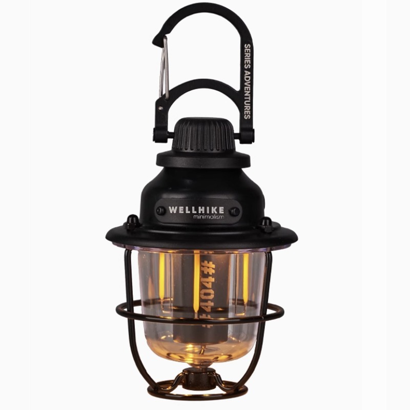 WELLHIKE松果燈 進階版內建1/4螺牙 露營燈 照明燈 擺攤燈 帳篷燈-規格圖11