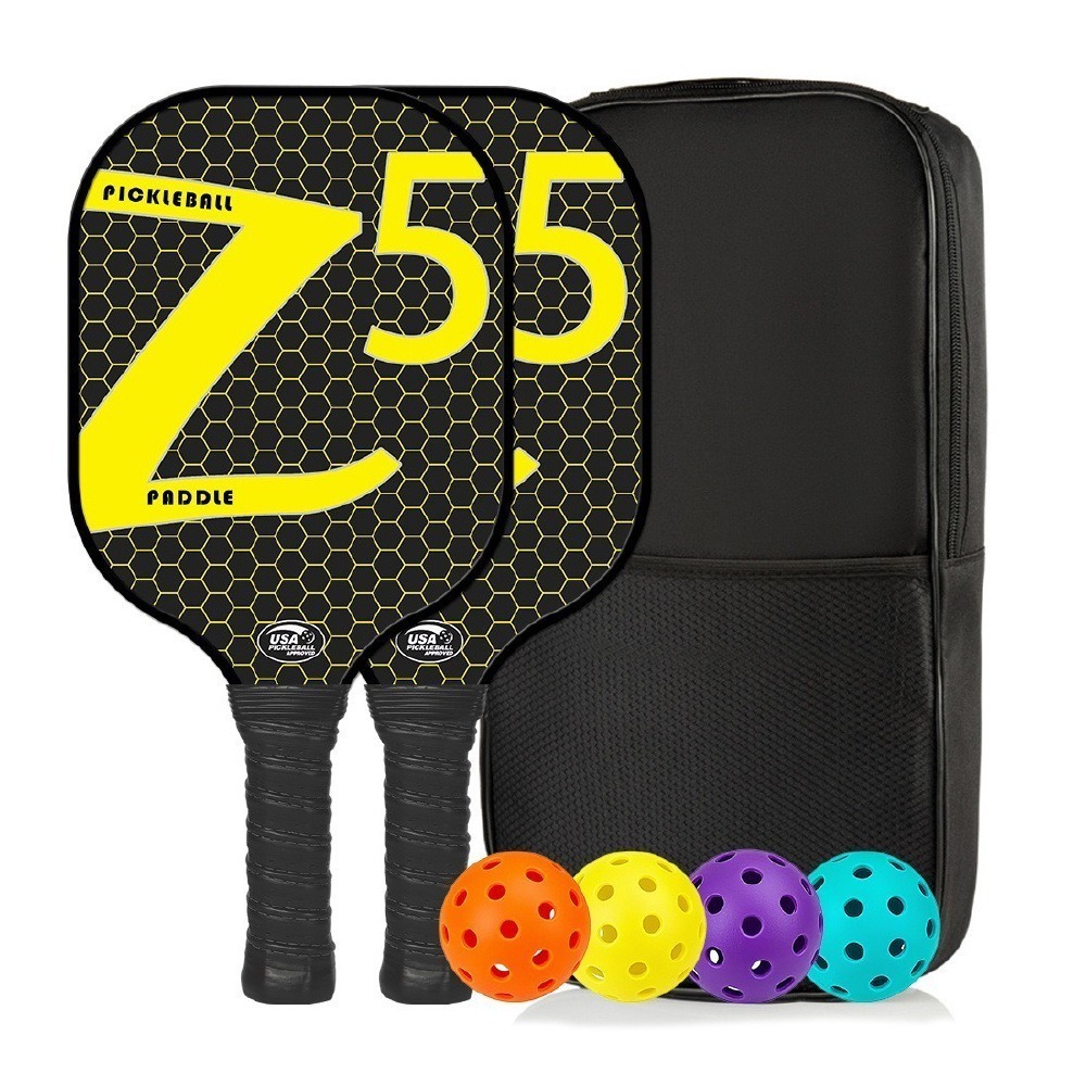 【限時購】匹克球拍組 【2拍+4球】 匹克球 匹克球拍 匹克球入門 玻璃纖維球拍 輕量球拍 室外球-規格圖11