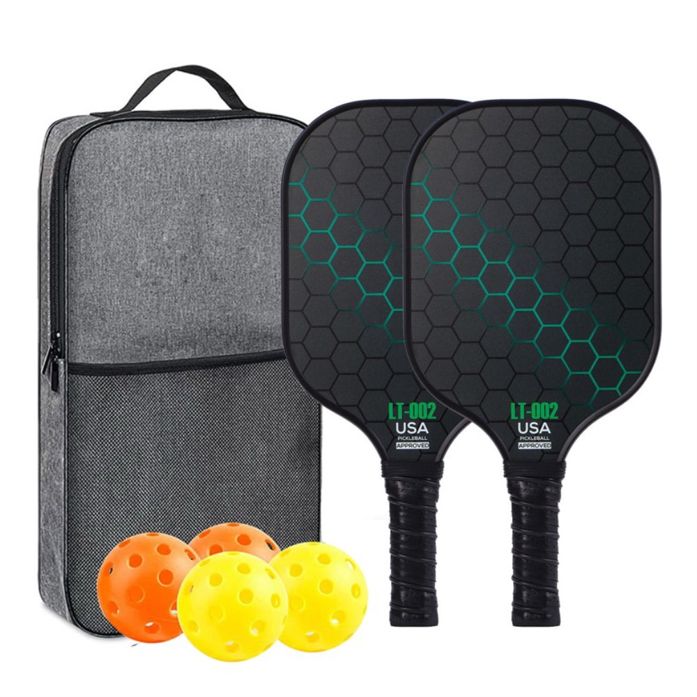 匹克球拍【夜電蜂巢⚡️雙拍送匹克球】 匹克球 玻璃纖維球拍 pickleball 匹克球拍組 皮克球拍 皮克球-規格圖9