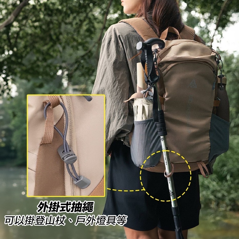 【限時購】登山背包 登山包 22L~35L 後背包 雙肩包 旅行背包 運動背包 登山包女-細節圖7