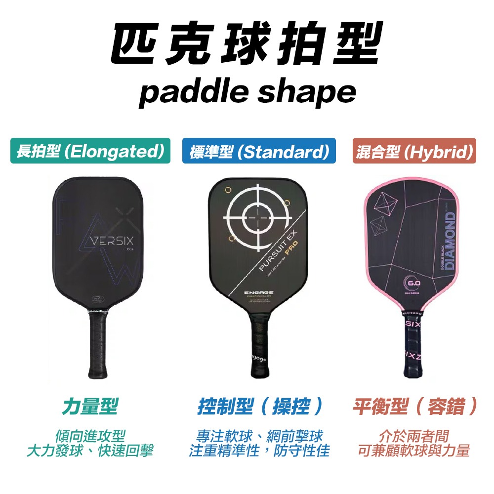 匹克球拍 擊簡匹克球拍【贈拍套＋一球】 皮克球拍 碳纖維匹克球拍 匹克球 T700碳纖維 pickleball-細節圖5