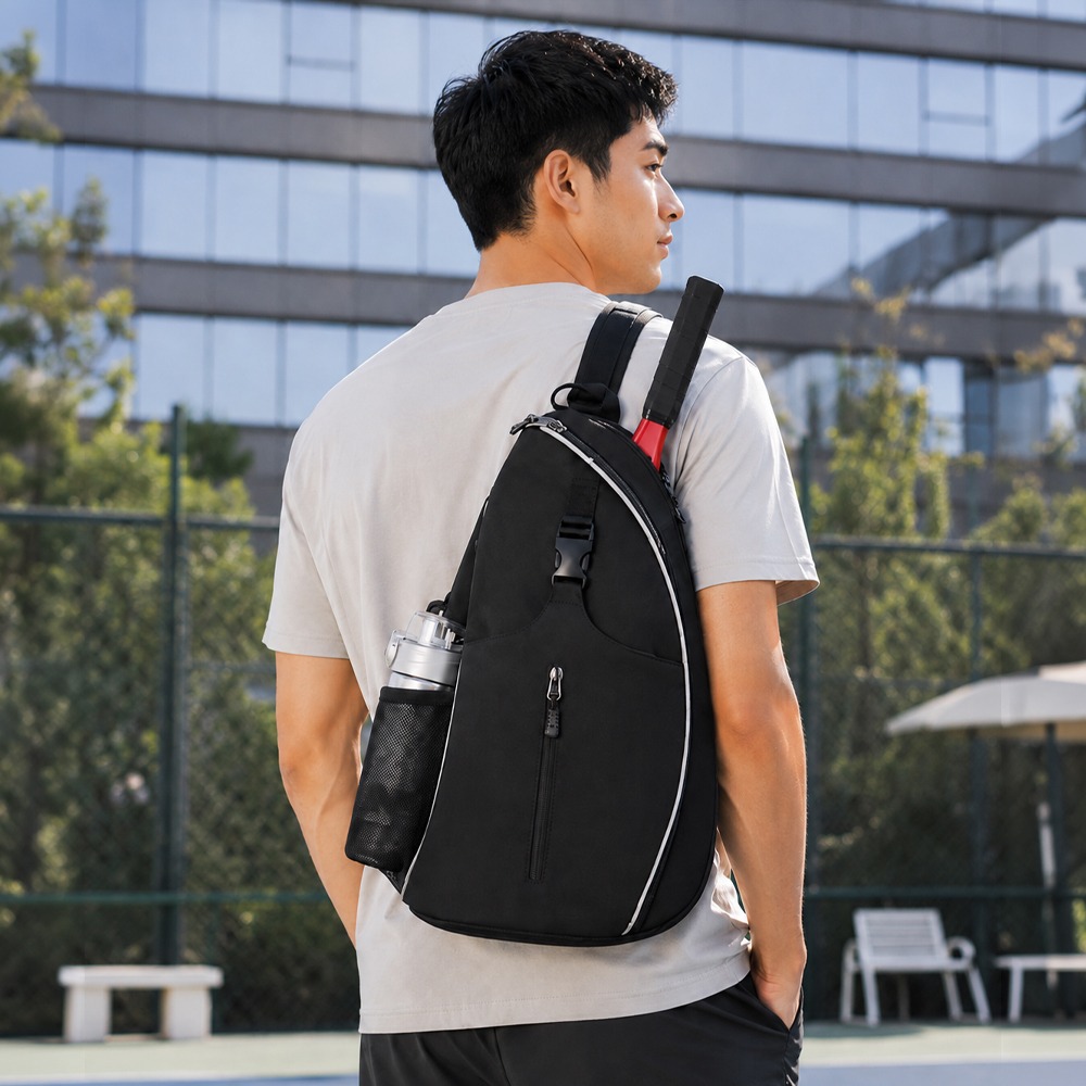 匹克球包 運動包 單肩包 運動背包 單肩斜背包 pickleball 網球包 羽毛球包-細節圖8