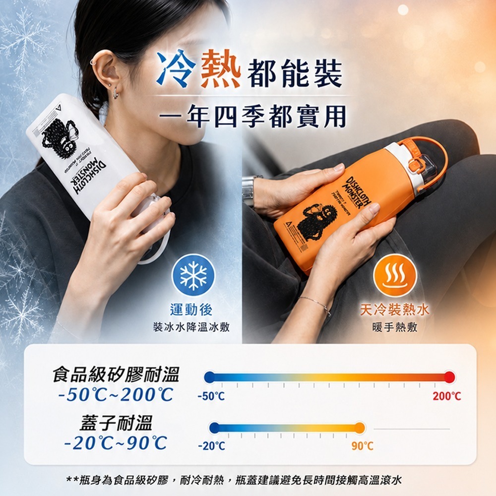 【限時購】Angle捲捲水壺600ml 折疊水壺 運動水壺 軟式水壺 健身水壺 登山水壺 可捲式水壺-細節圖8