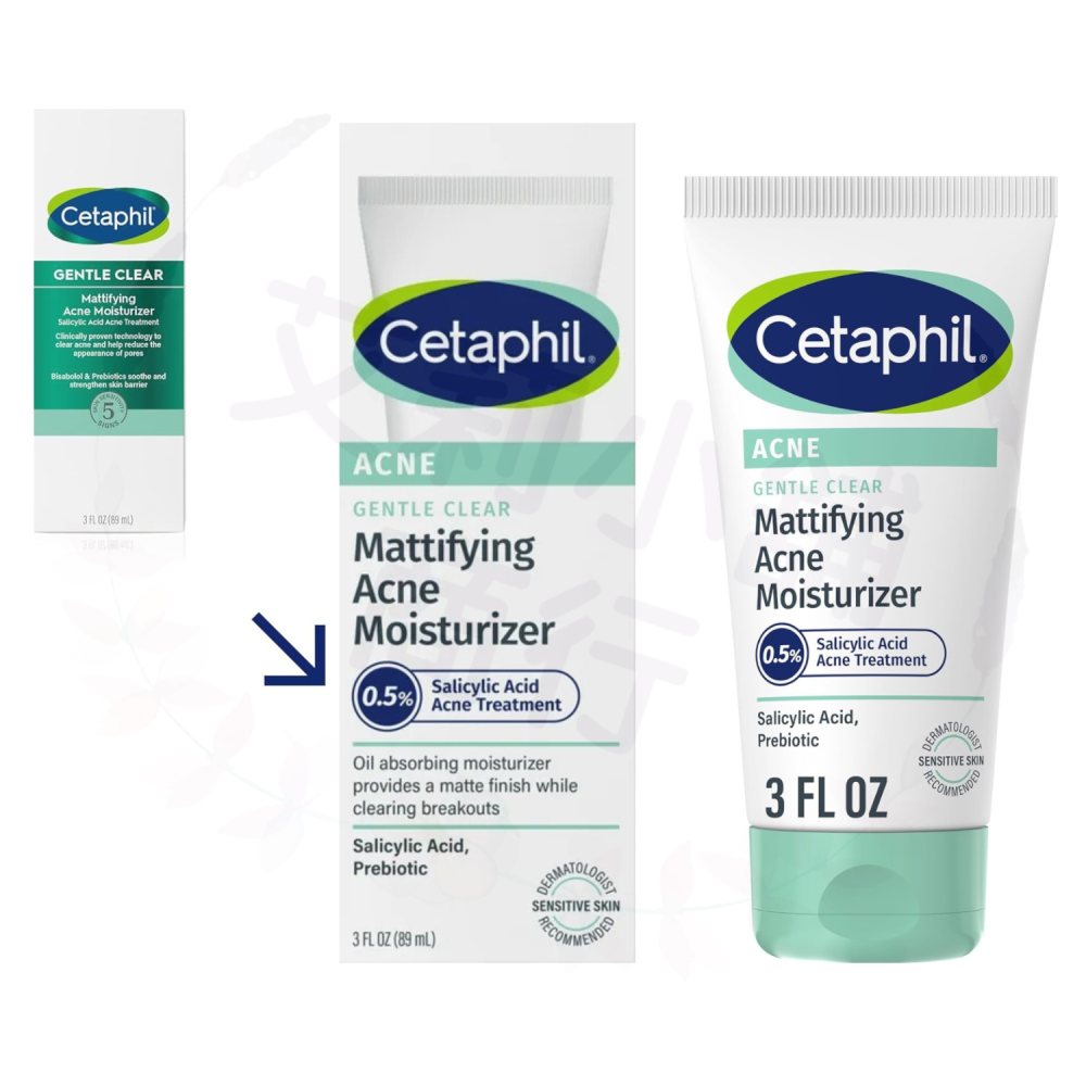 預購 Cetaphil Gentle Clear Mattifying Acne Moisturizer 霧面祛痘保濕霜-細節圖2