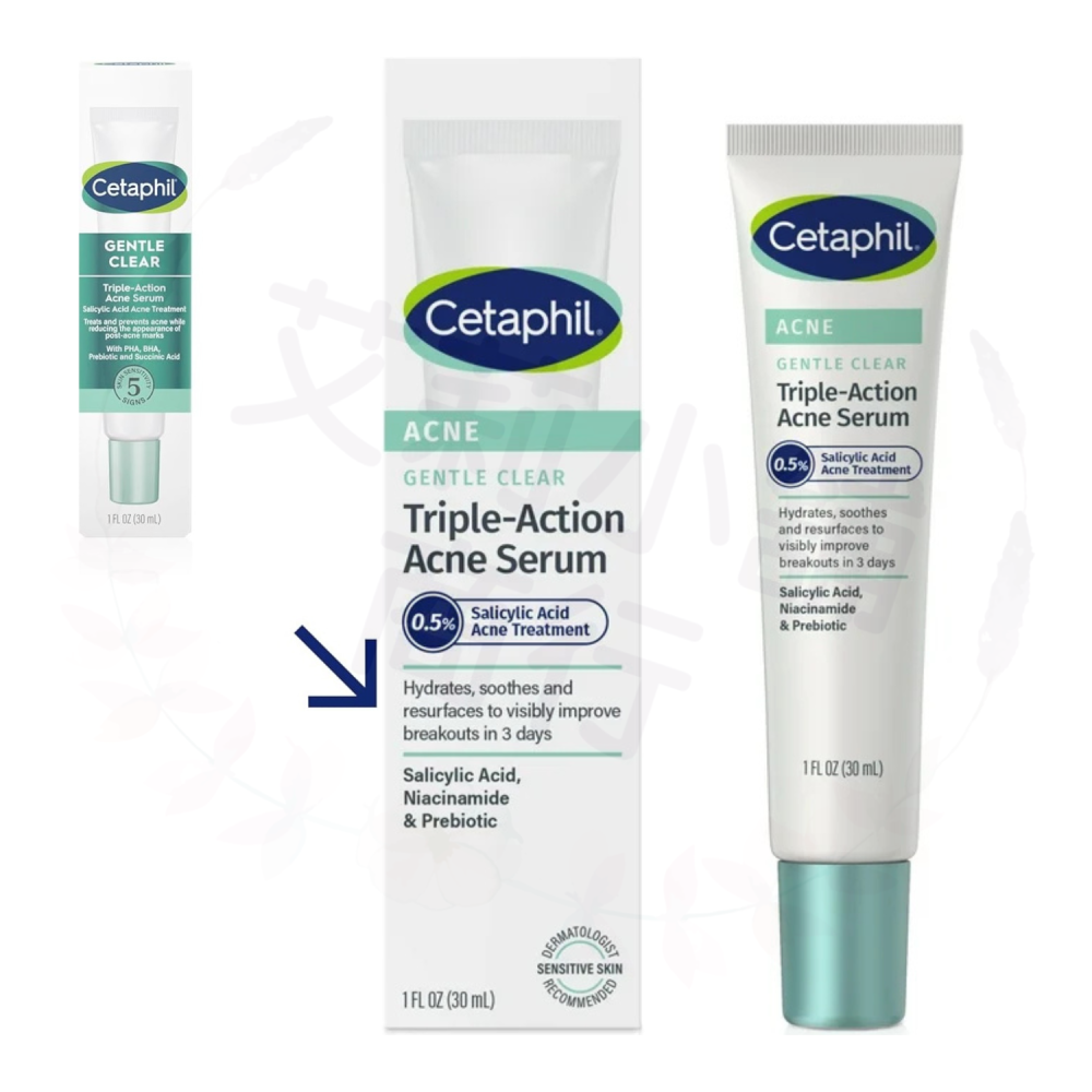 預購 溫和淨顏三重功效祛痘精華液 Cetaphil Gentle Triple-action Acne Serum-細節圖2