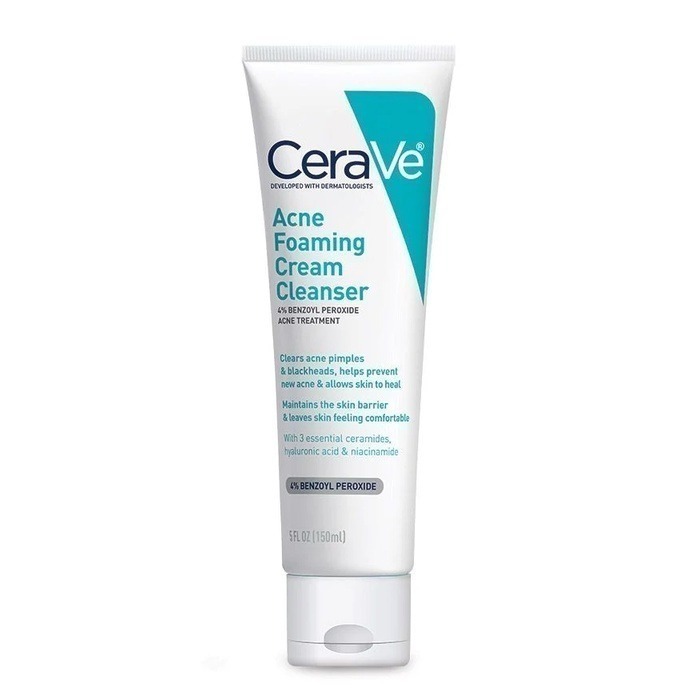 預購 Cerave Acne Foaming Cream Cleanser 祛痘泡沫潔面乳-細節圖2