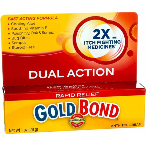 缺貨 Gold Bond Rapid Relief Medicated Anti-itch Cream 快速舒緩止癢霜